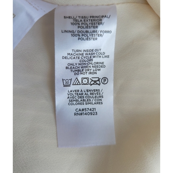 LOFT Sequin Mini Skirt Beige Silver Lined Flowy Party Holiday Glam Sz 6 NWT - Picture 7 of 10